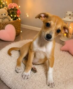 Purdy, rescuehond bij New Life for Animals